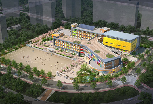 아산용연초등학교 이미지
